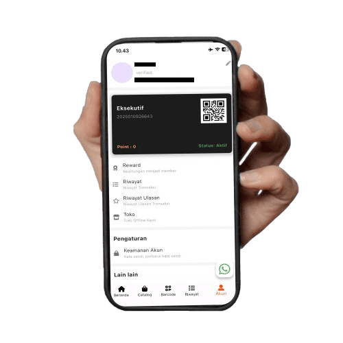 Mockup Aplikasi Member